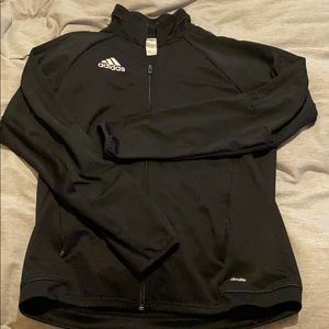 Adidas full zip warm up jacket